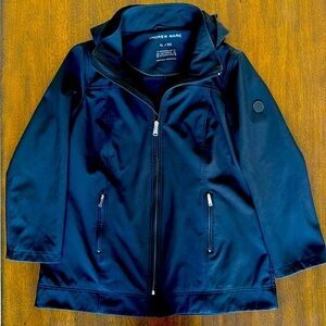 Andrew‎ Marc Black Water Repellent Detachable Hood Men’s XL Jacket